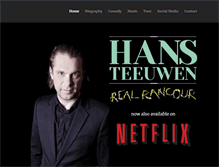 Tablet Screenshot of hansteeuwen.com